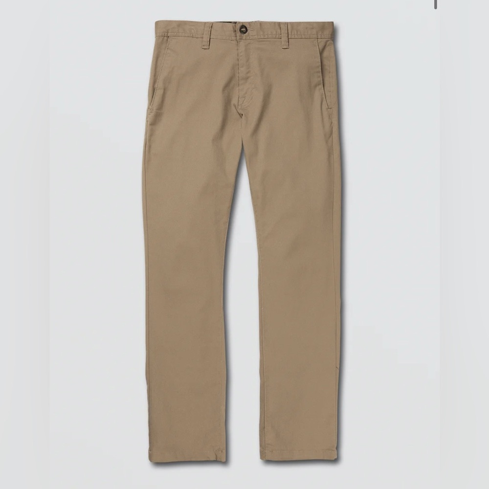 Men’s Volcom Khaki Straight Legs Pant BNWT